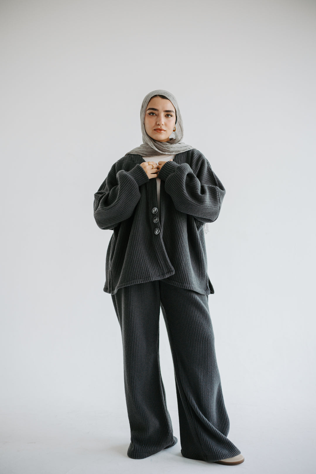 Heaven Suit in Dark-Gray