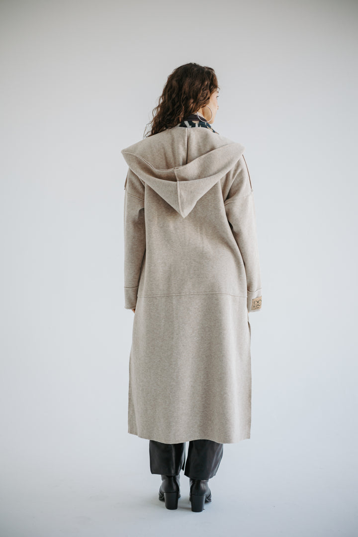 Maxi Coat in Beige