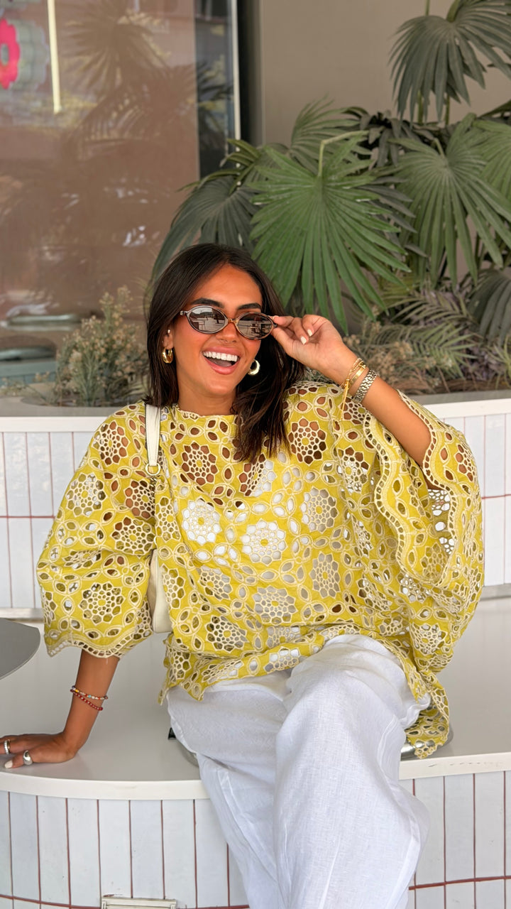Lemon Bloom Blouse