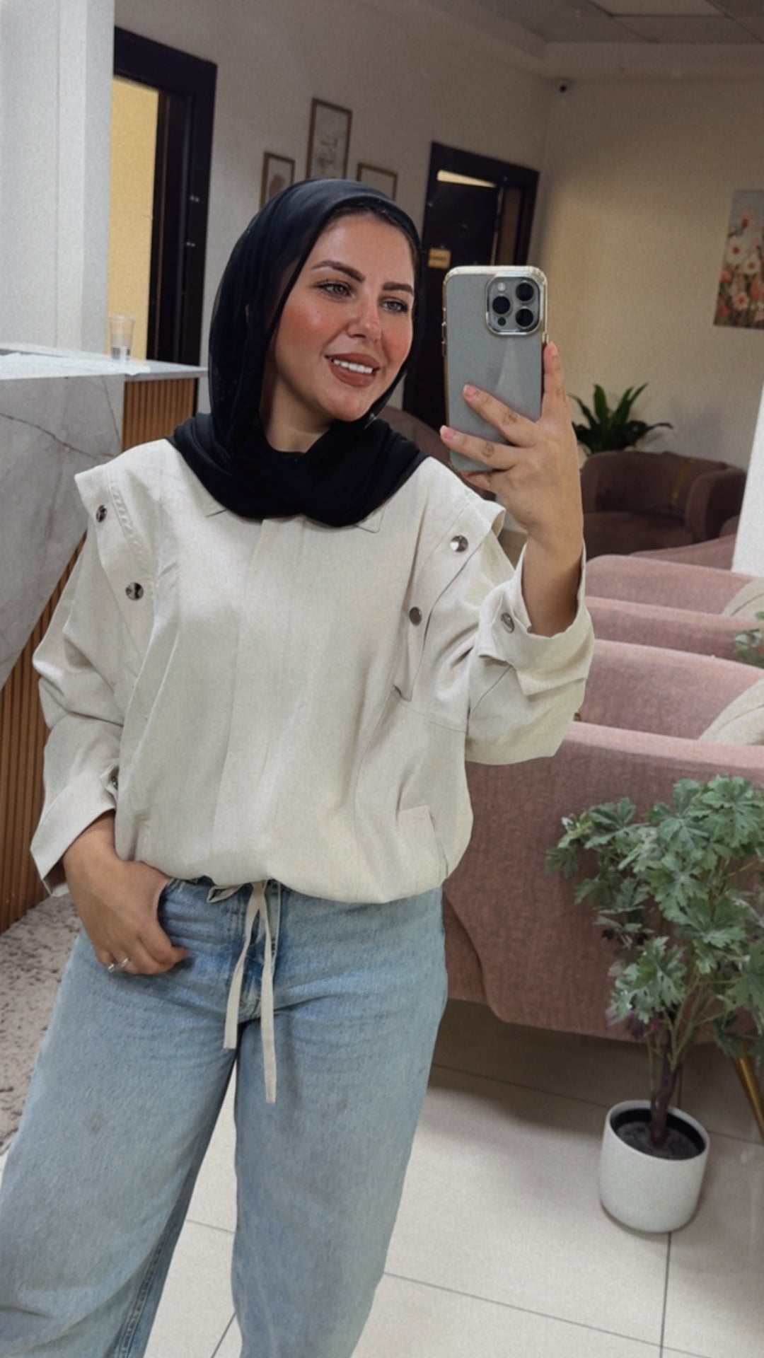 Cozy Sweatshirt- off white