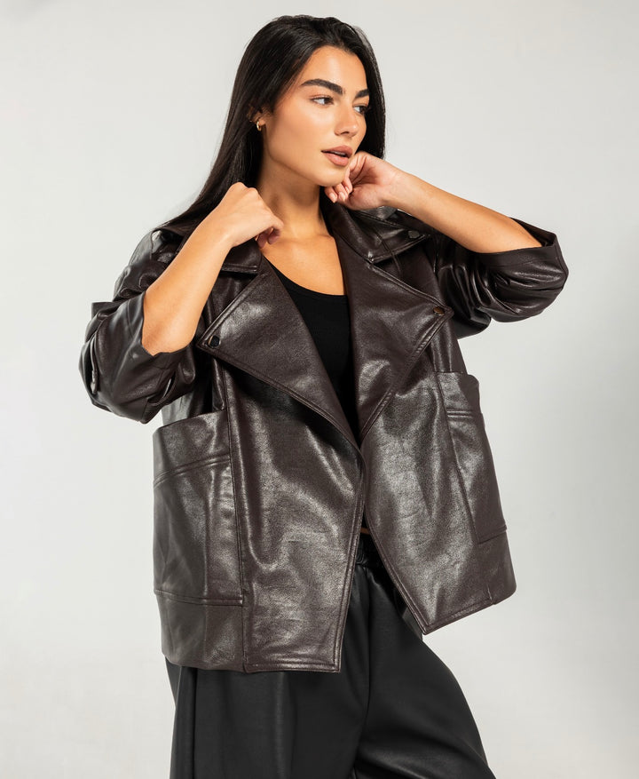 Winter Touch Jacket- brown