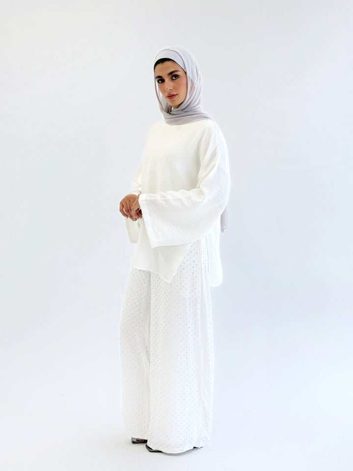 Linen set- white