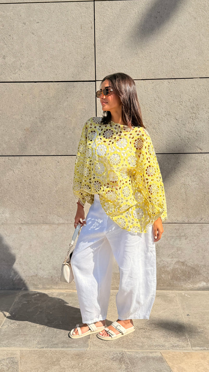 Lemon Bloom Blouse