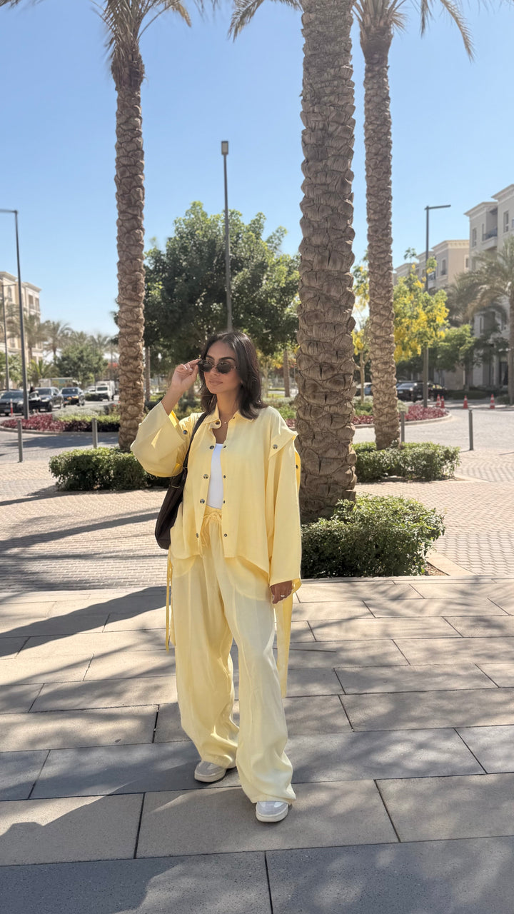 Ready to Go Set in Butter Yellow