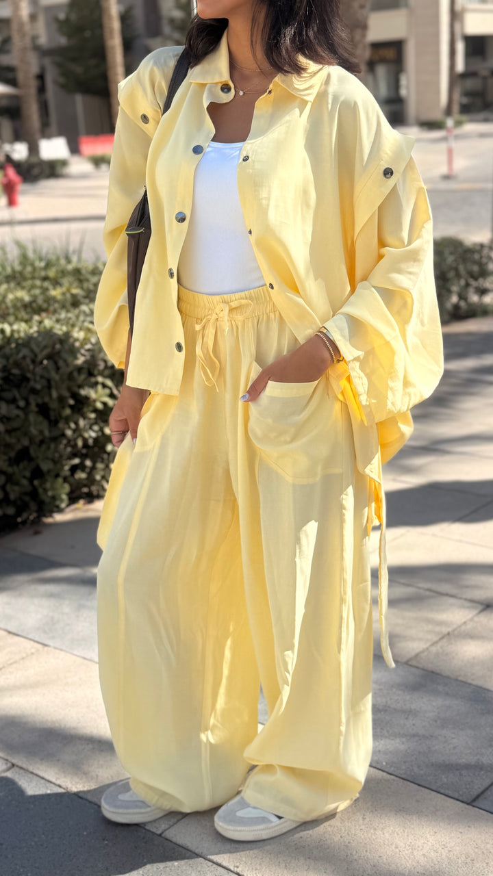 Ready to Go Set in Butter Yellow