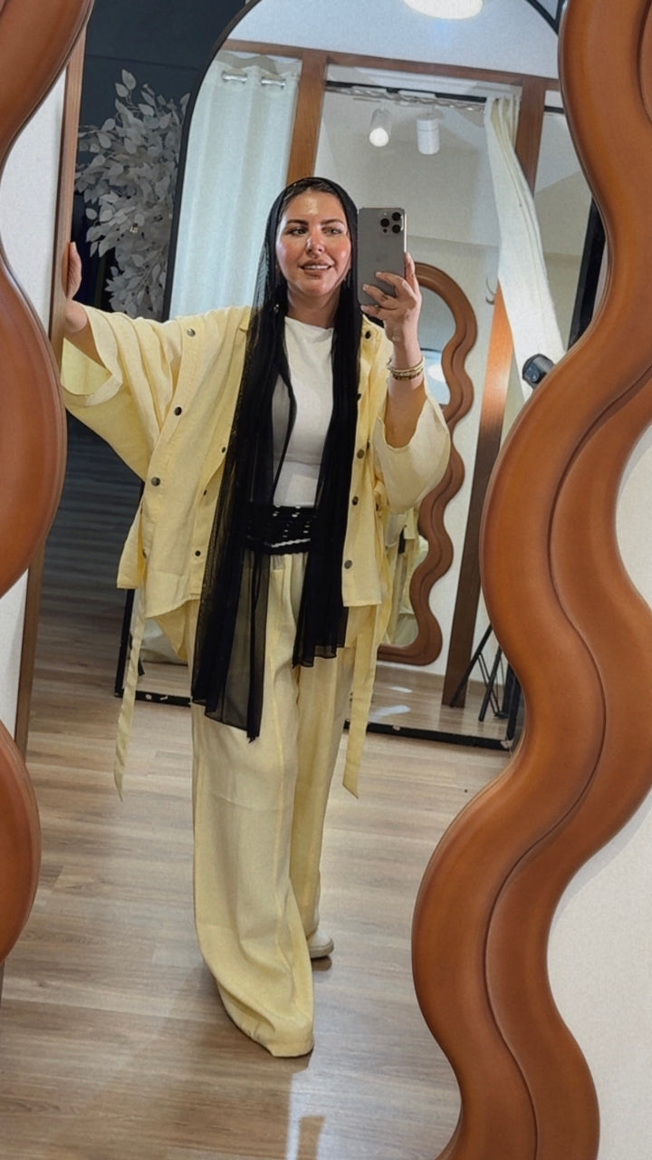 Ready to Go Set in Butter Yellow