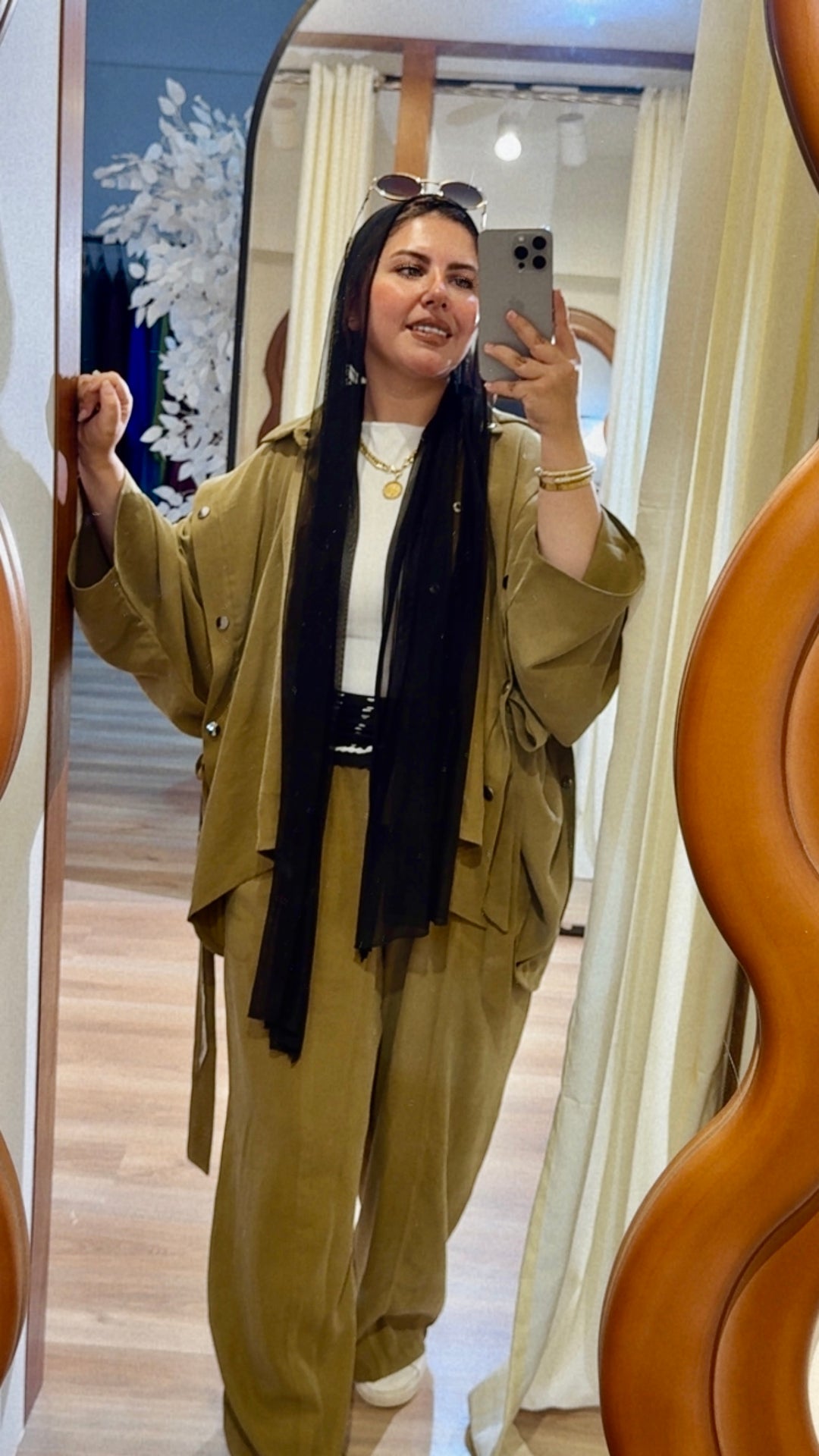 Ready to Go Set in Olive-Green
