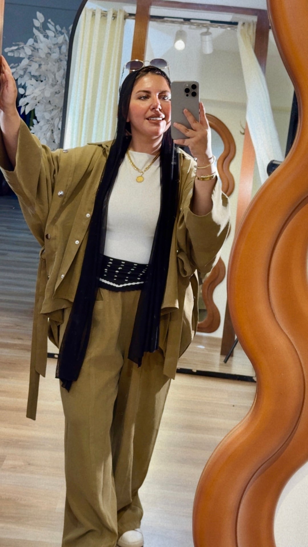 Ready to Go Set in Olive-Green