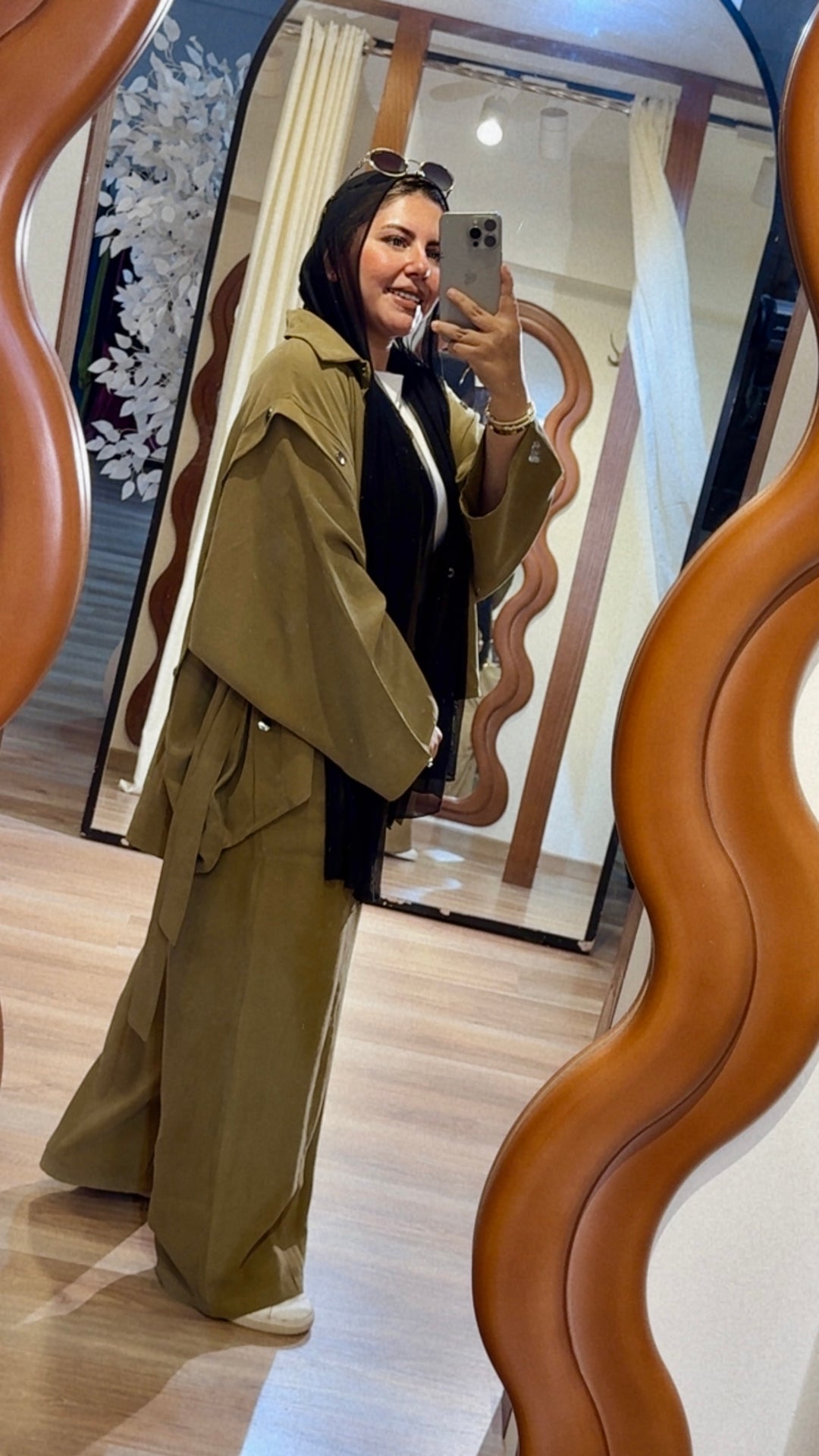 Ready to Go Set in Olive-Green